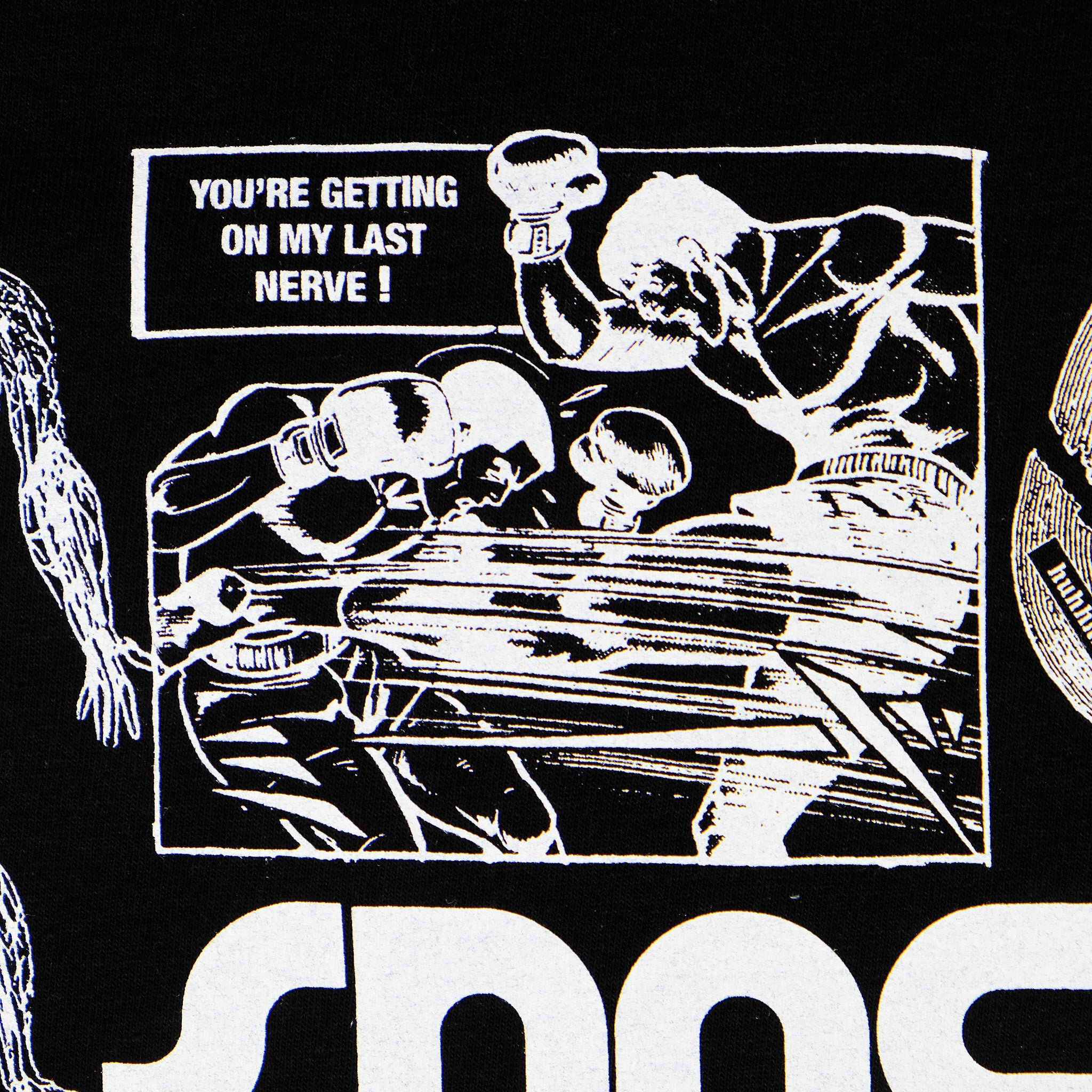Snack Team Manager t-shirt nera M cotone