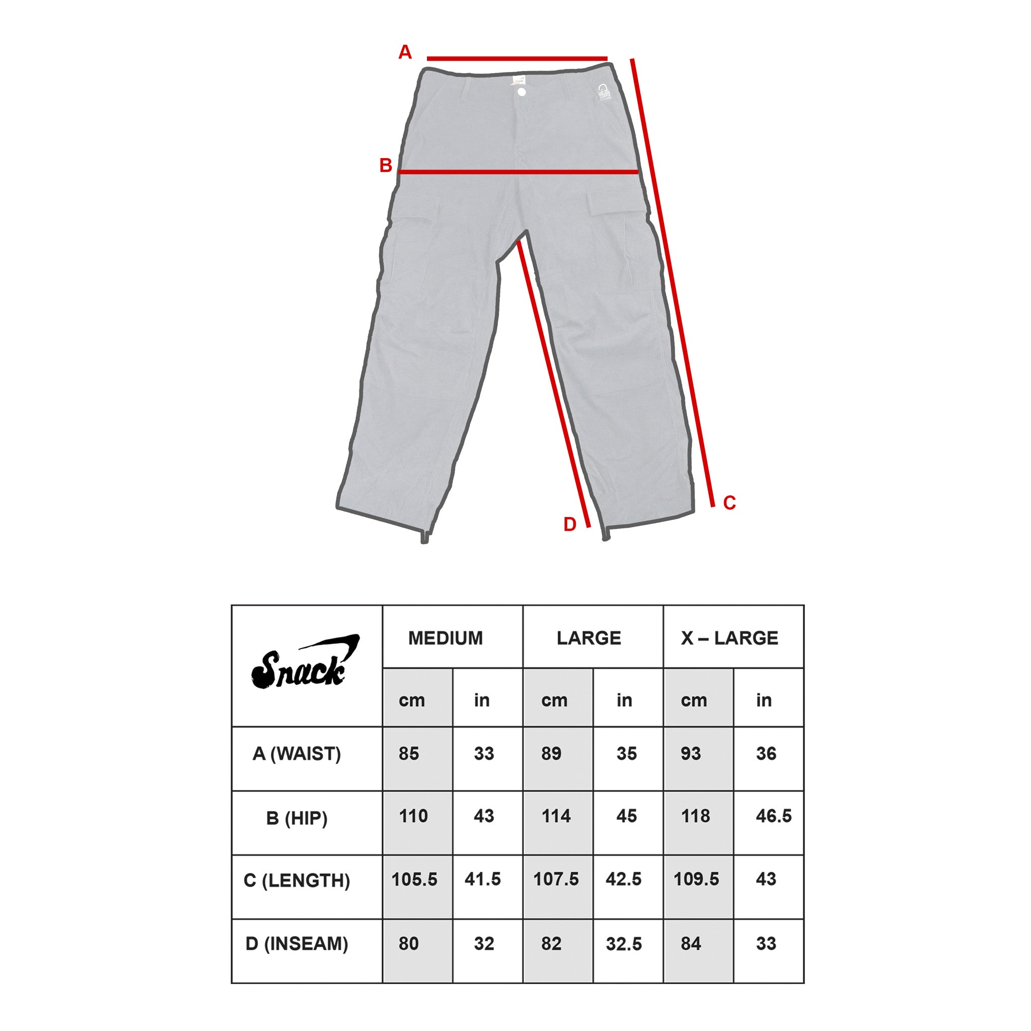 Snack Unlock pantaloni cargo charcoal velluto