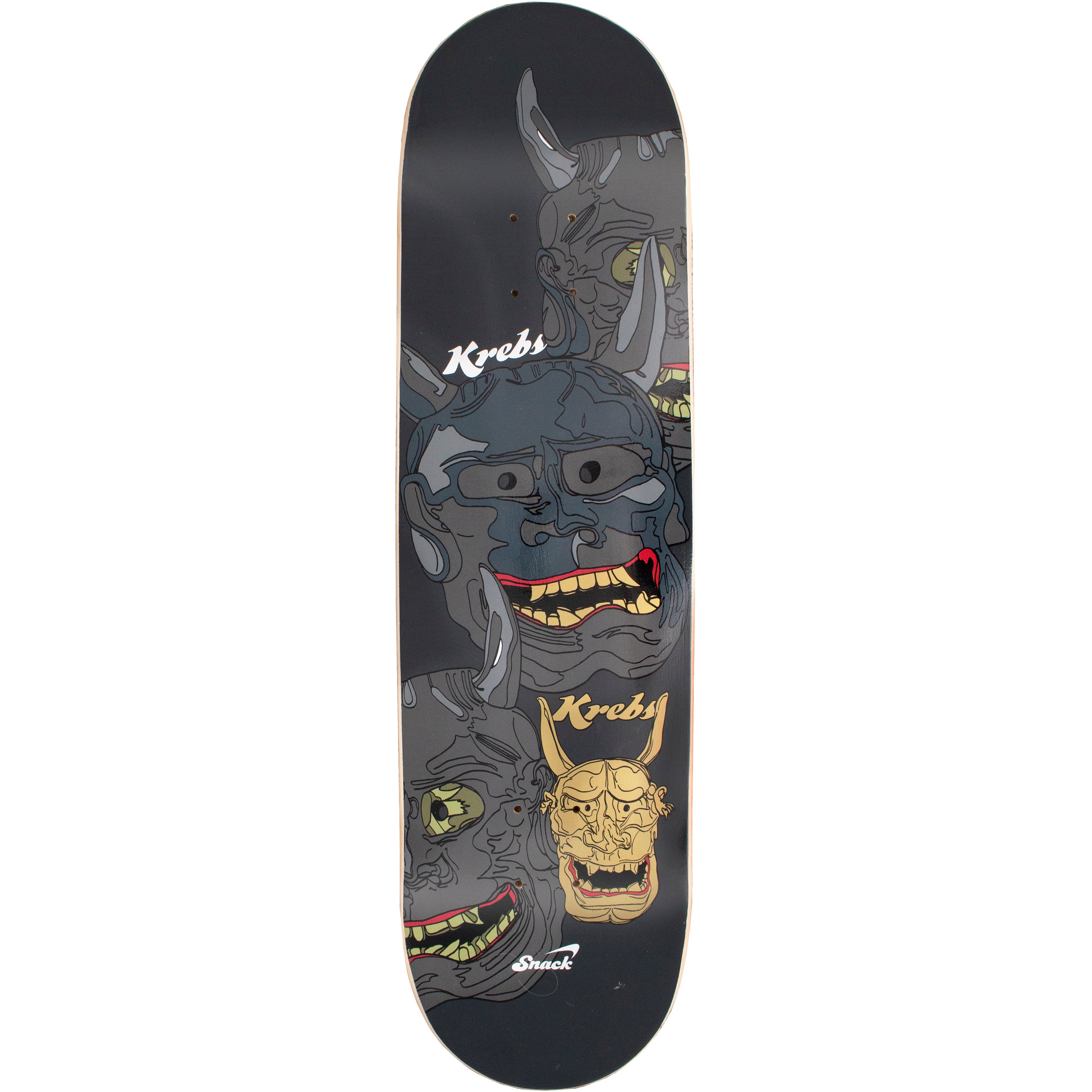 Snack Krebs Mask tavola skate legno acero