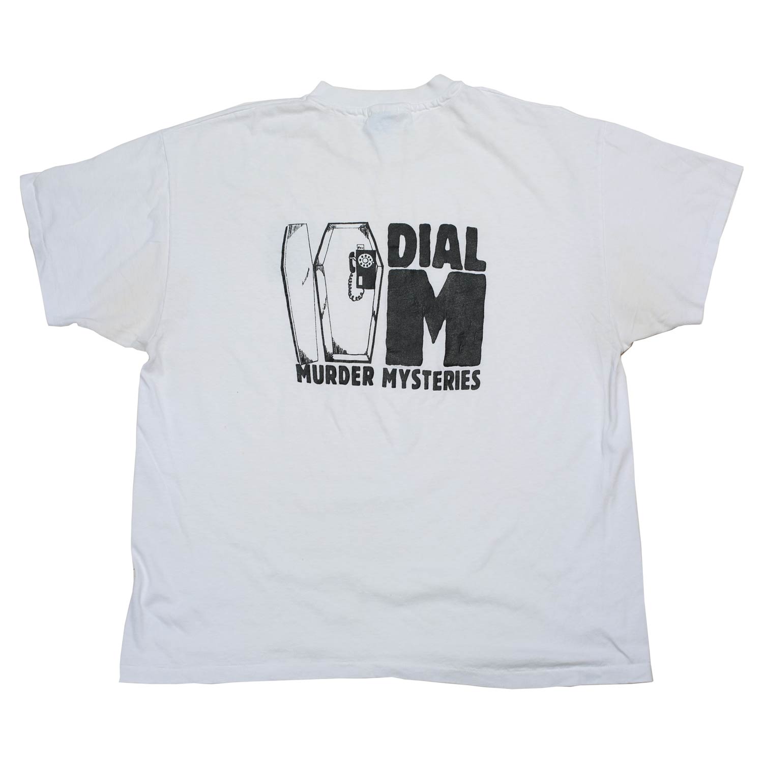 Dial M Murder Mysteries t-shirt nera XL horror