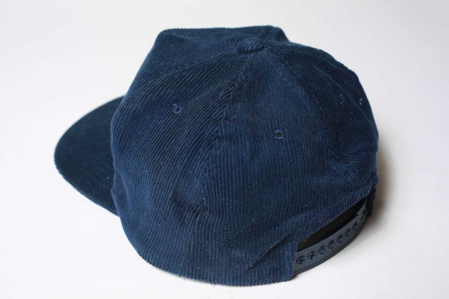 Illinois Bell Telephone Corduroy cappello snapback navy velluto
