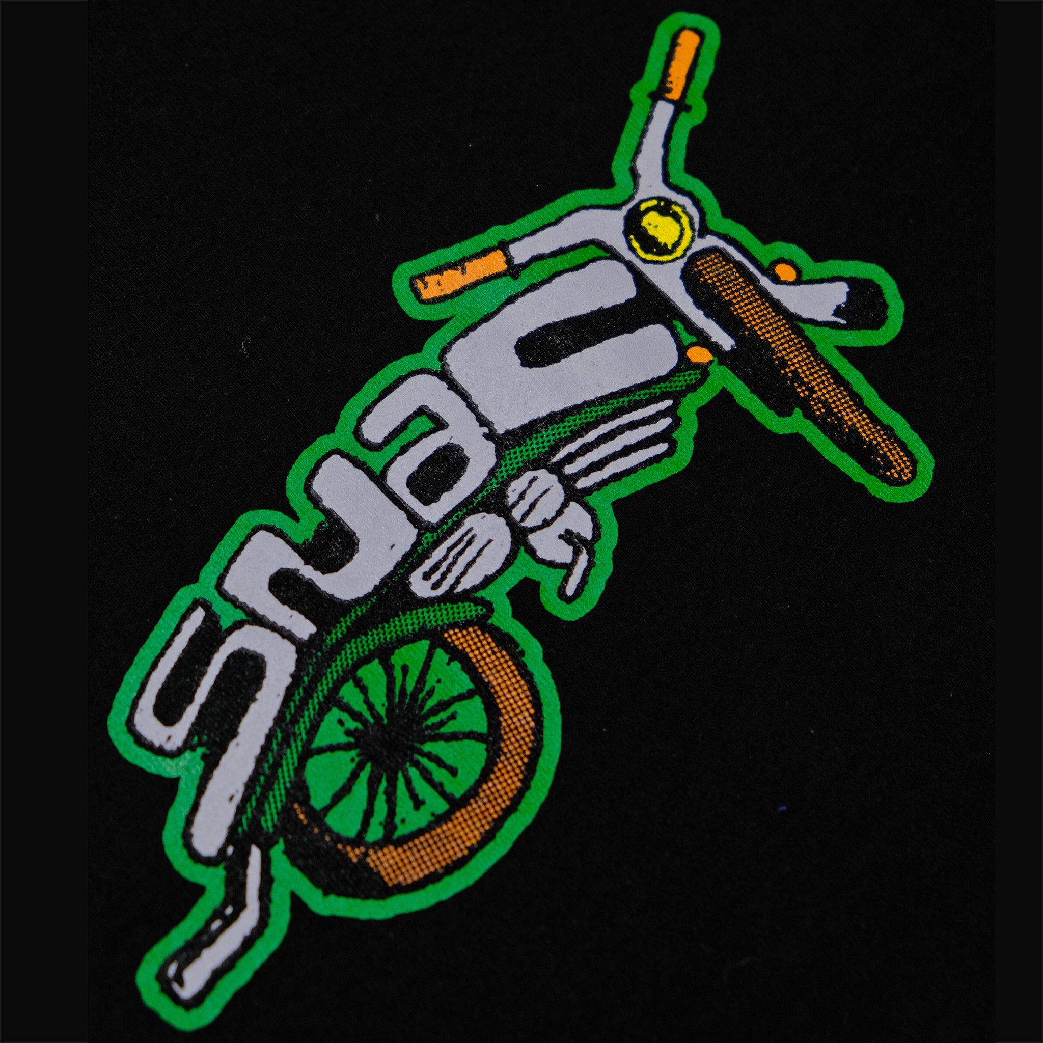 Snack 2-Stroke T-Shirt Cotone Grafica Skate