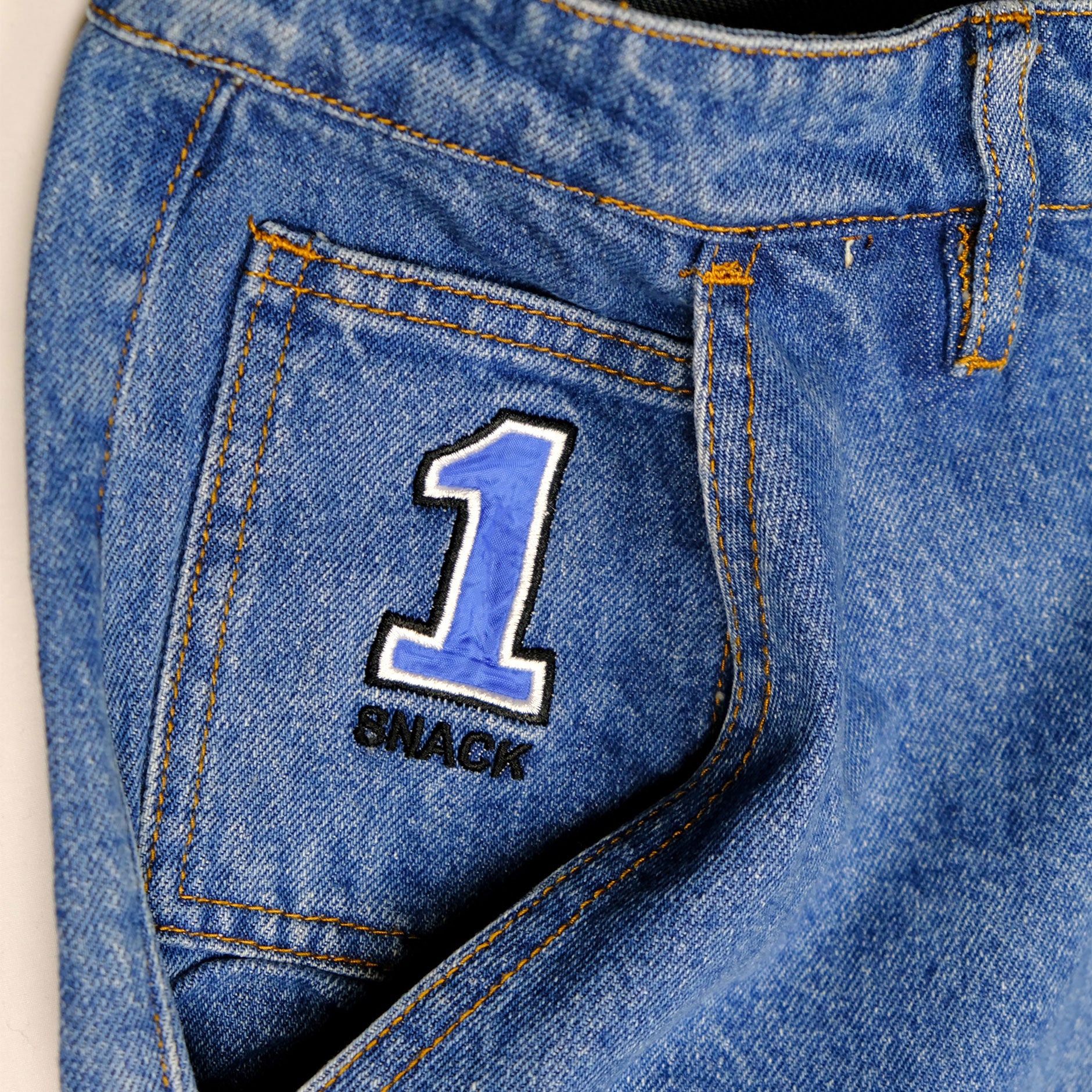 Snack Skateboarding Pole Position Jorts shorts denim baggy
