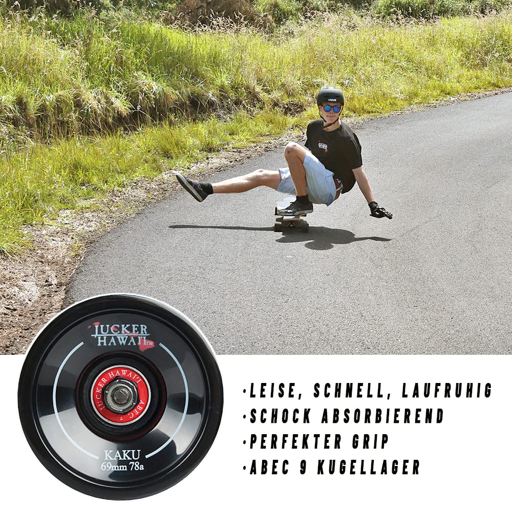 Jucker Hawaii He'e Longboard 40" Drop Through Freeride Completo