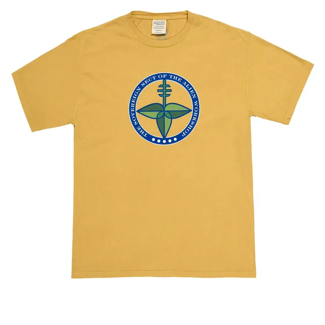 Alien Workshop Seed Key t-shirt gialla cotone uomo
