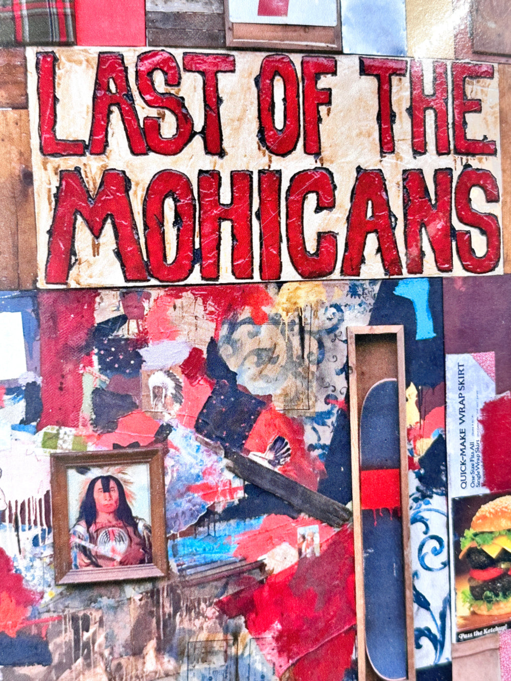 Last of the Mohicans tavola skate 8.375" acero