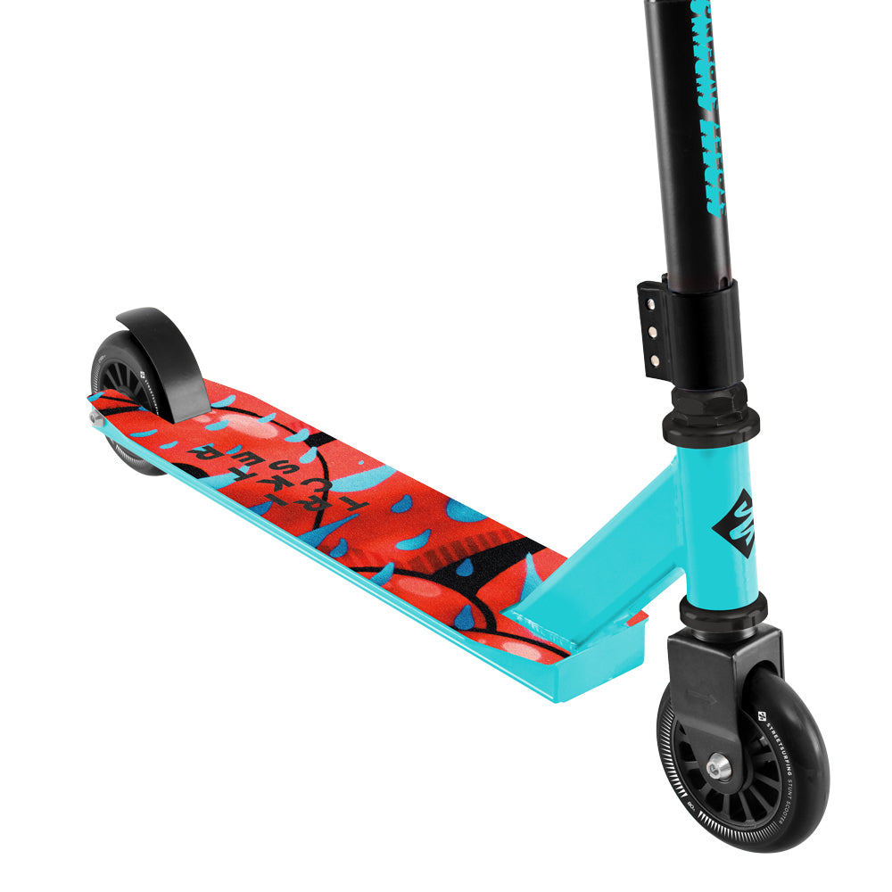 Street Surfing Trickster monopattino stunt Blue Splash bimbo