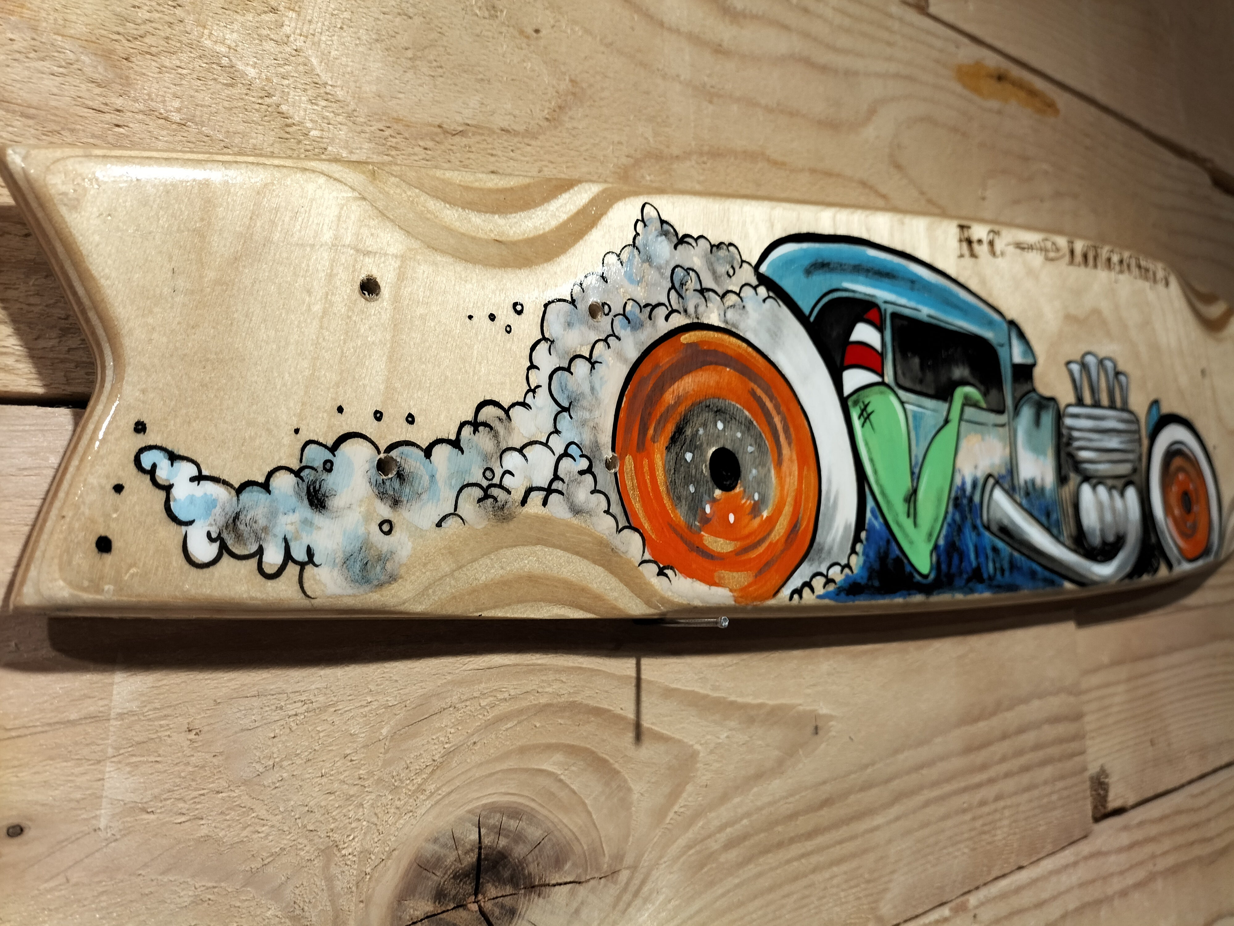 AC Longboards Monster Rod tavola mini cruiser 25” betulla