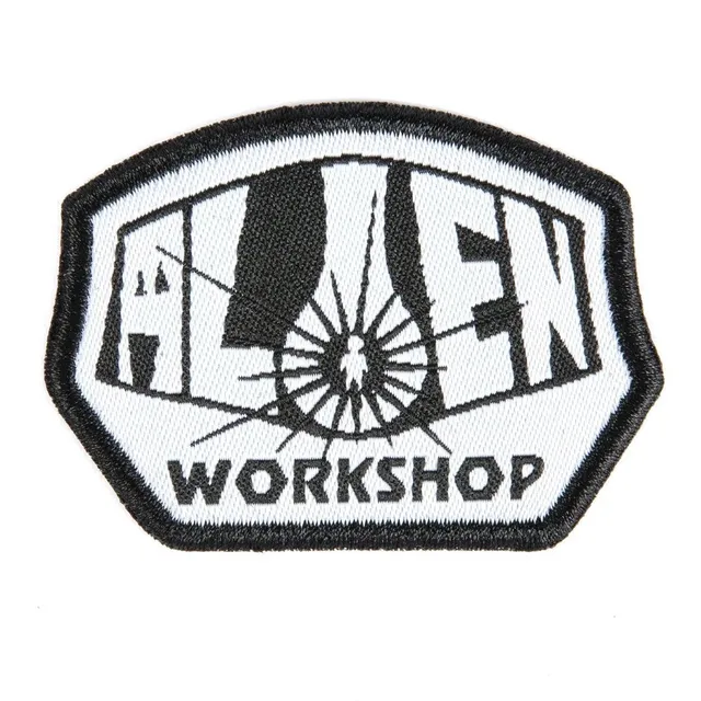 Alien Workshop OG Logo patch nero/bianco termoadesiva