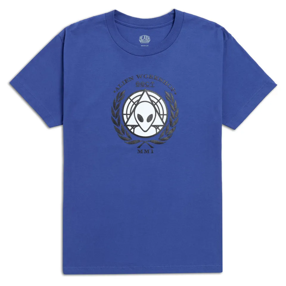 Alien Workshop AWOL t-shirt blu scuro cotone pesante