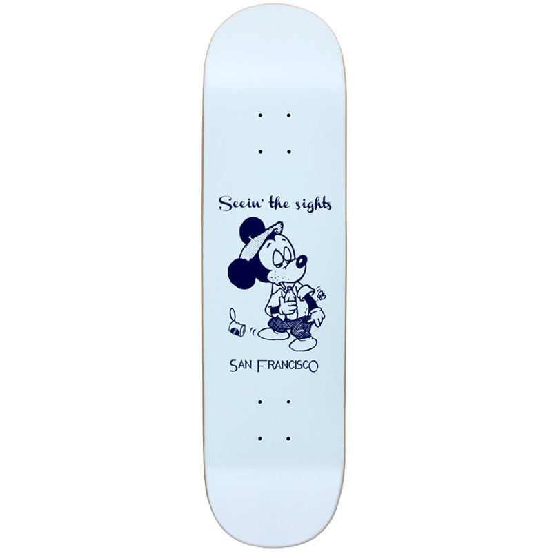 Snack Skateboarding Seein The Sights tavola skateboard 8.25 blu