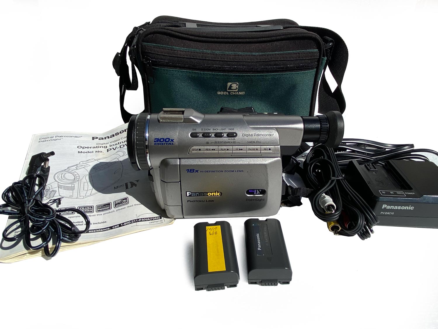 Panasonic PV-DV100 videocamera Mini DV funzionante