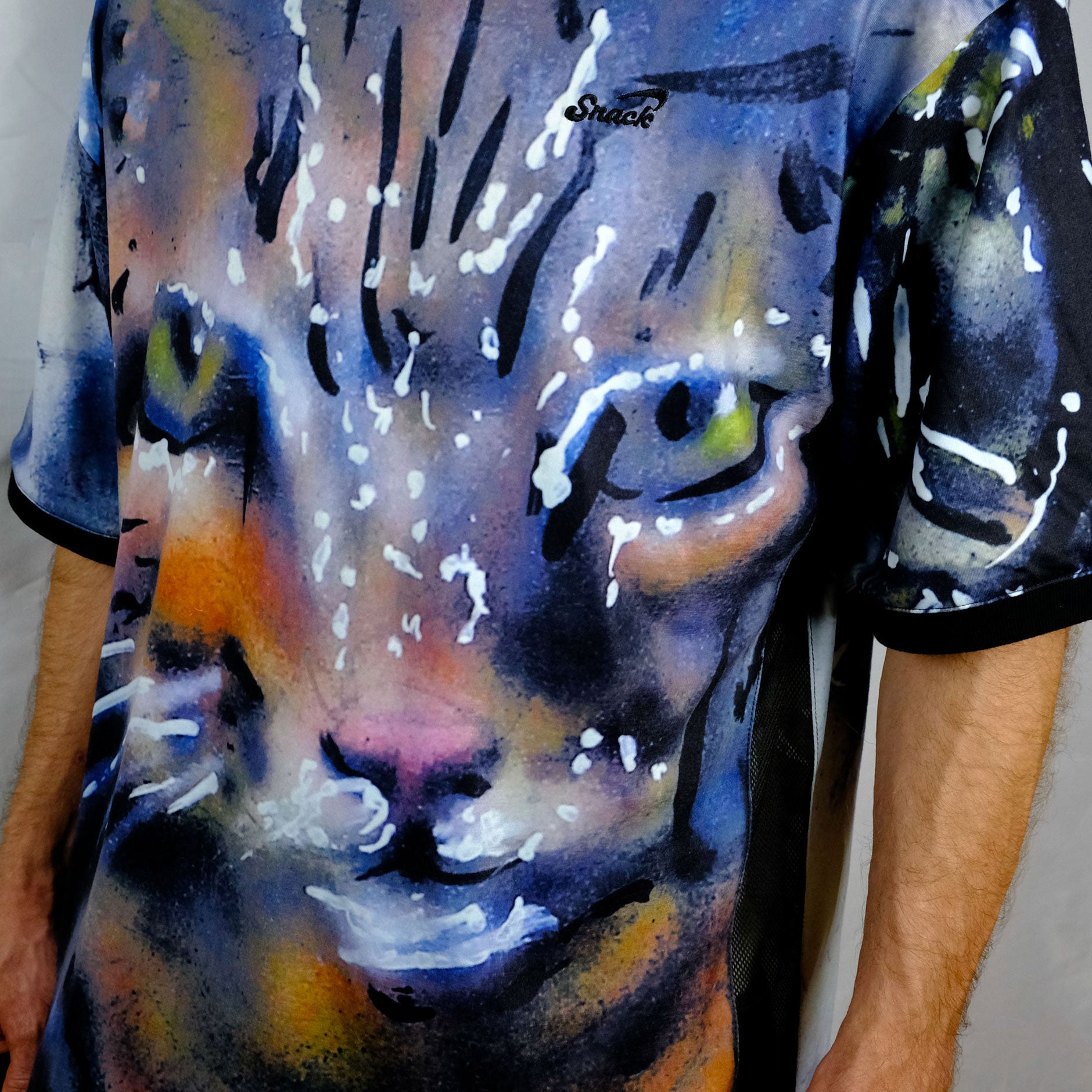 Snack Miles Davis maglia calcio mesh taglia L