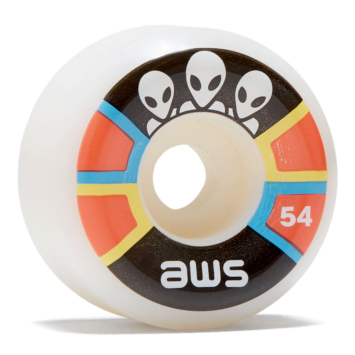 Alien Workshop Triad 97a ruote skate bianche 54mm