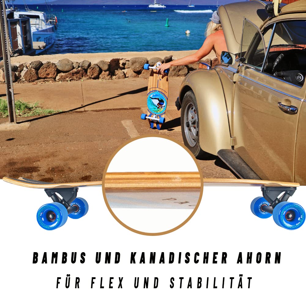 Jucker Hawaii Pau Hana cruiser fishtail 31" nero