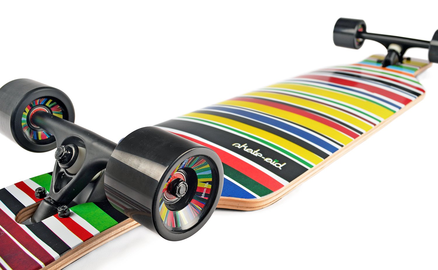 Jucker Hawaii Skaid longboard completo drop through 39"