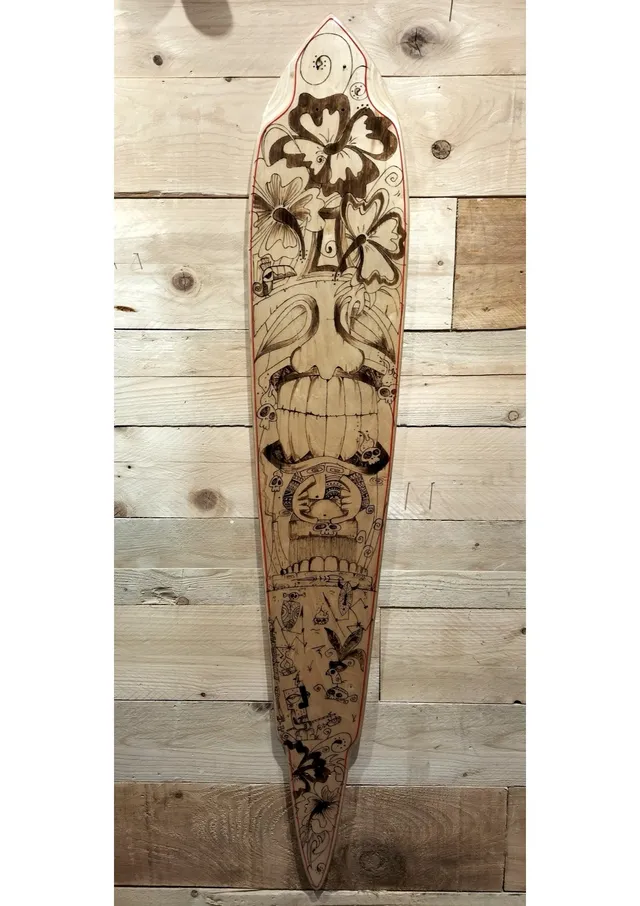 AC Longboards Tiki Super Long tavola pintail 155 cm flex