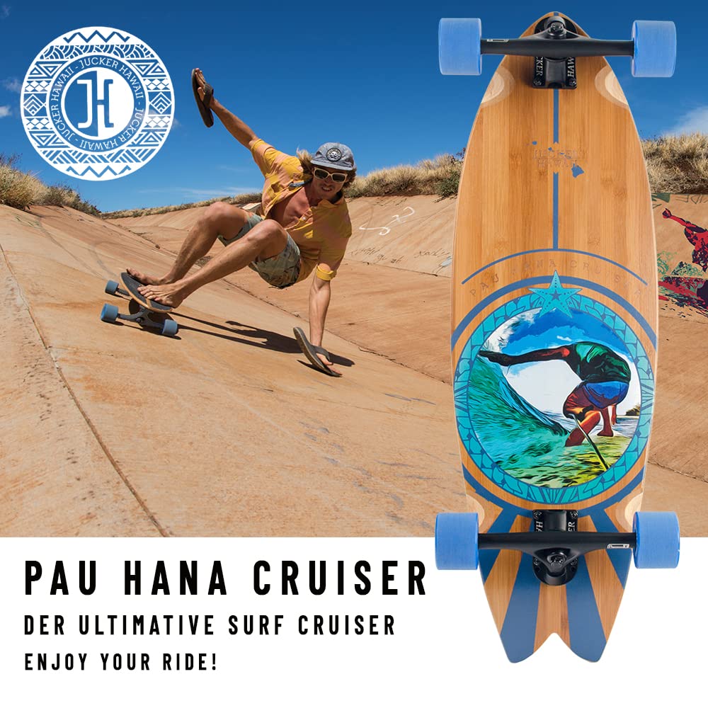 Jucker Hawaii Pau Hana cruiser skate bambù 80cm