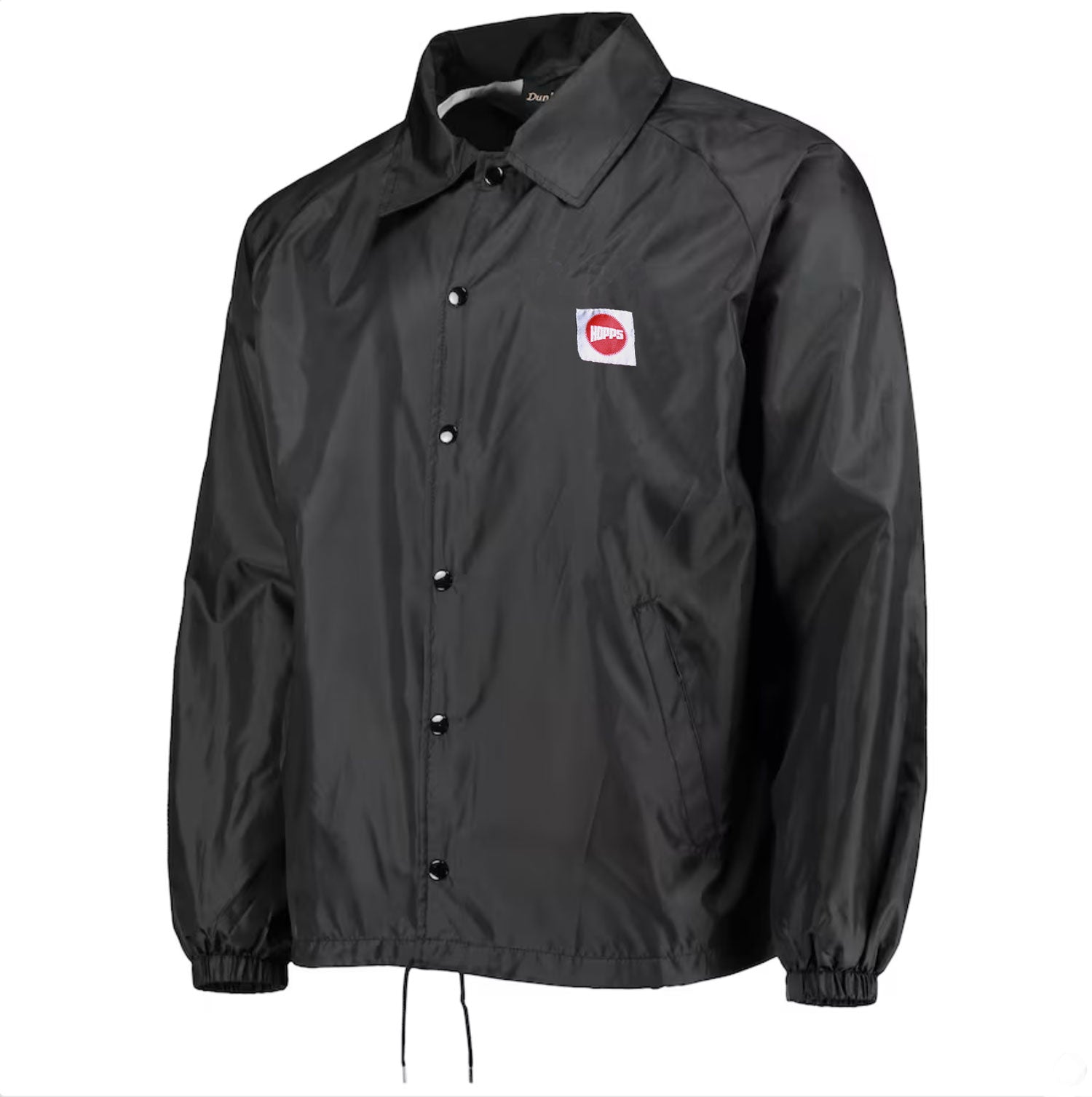 Hopps Sun Logo giacca coach M nera nylon