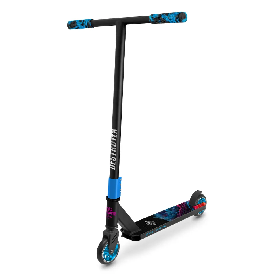 Street Surfing Destroyer monopattino stunt Spike Blue 100mm