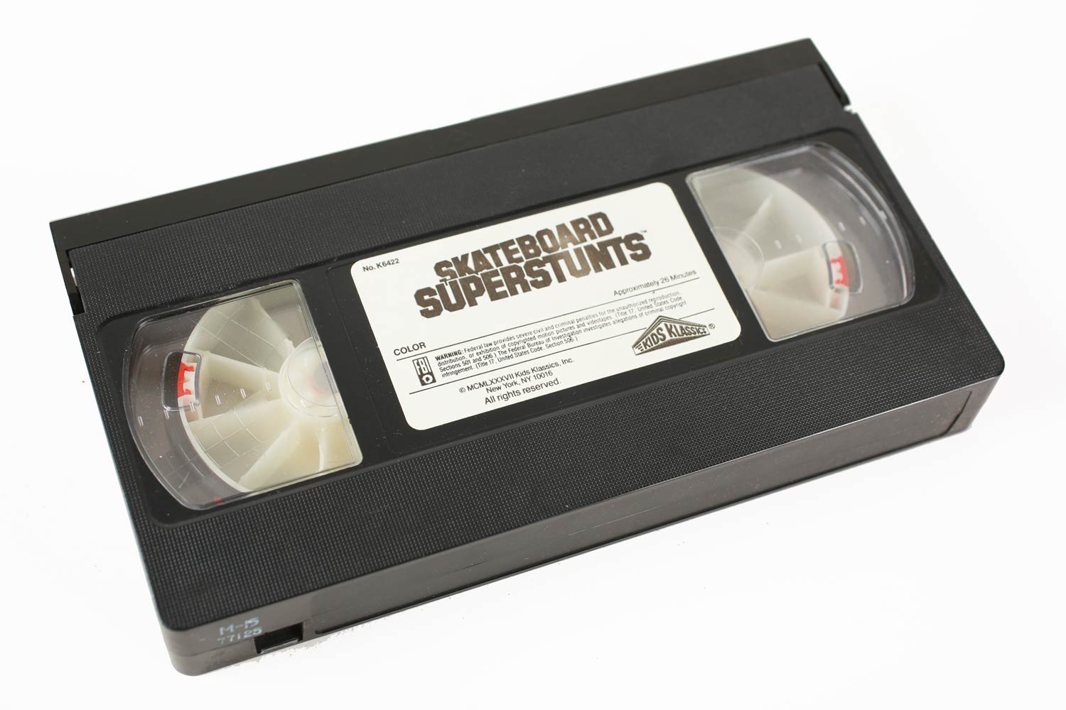 Skateboard Superstunts videocassetta VHS 1987