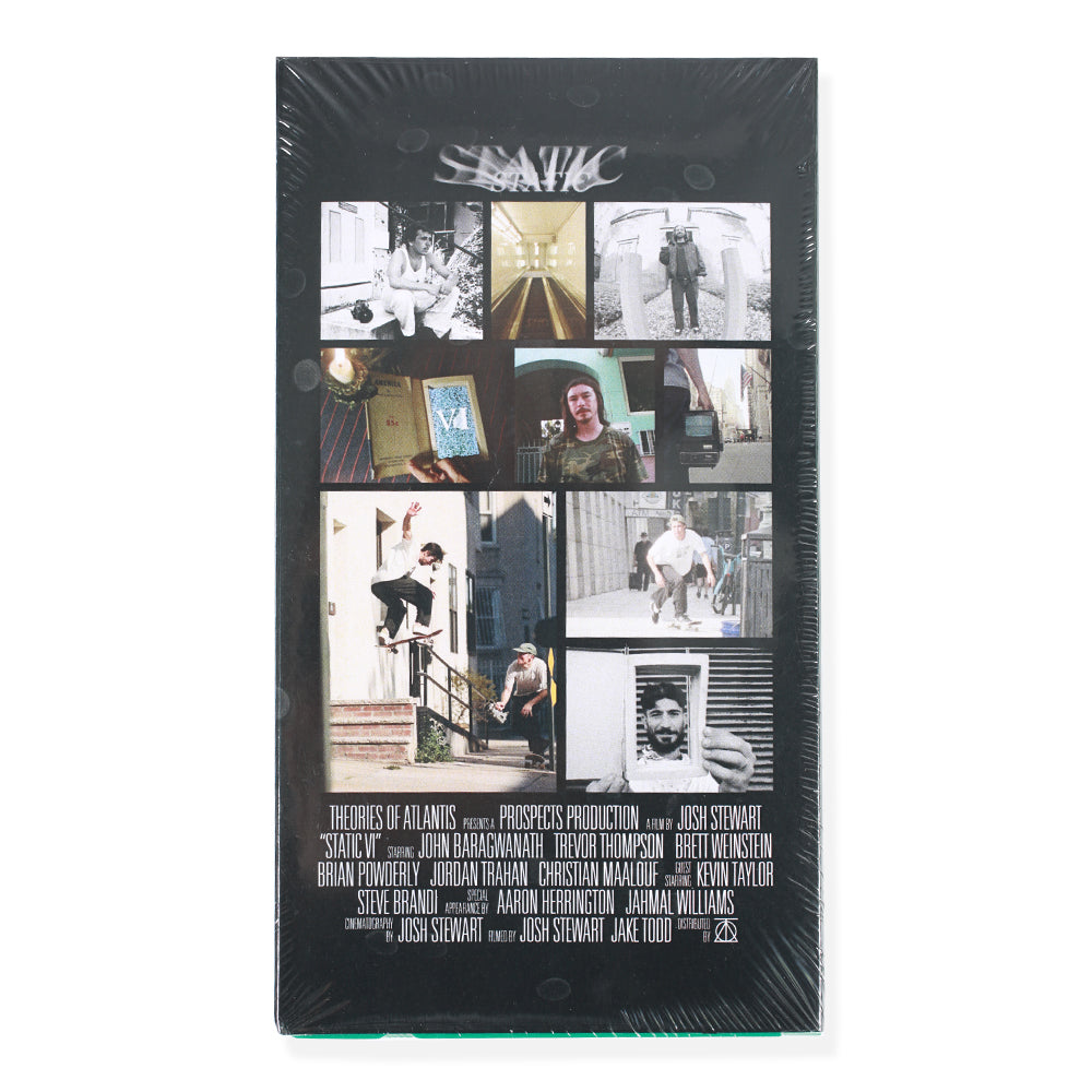 Theories Static VI Special VHS skate verde limited