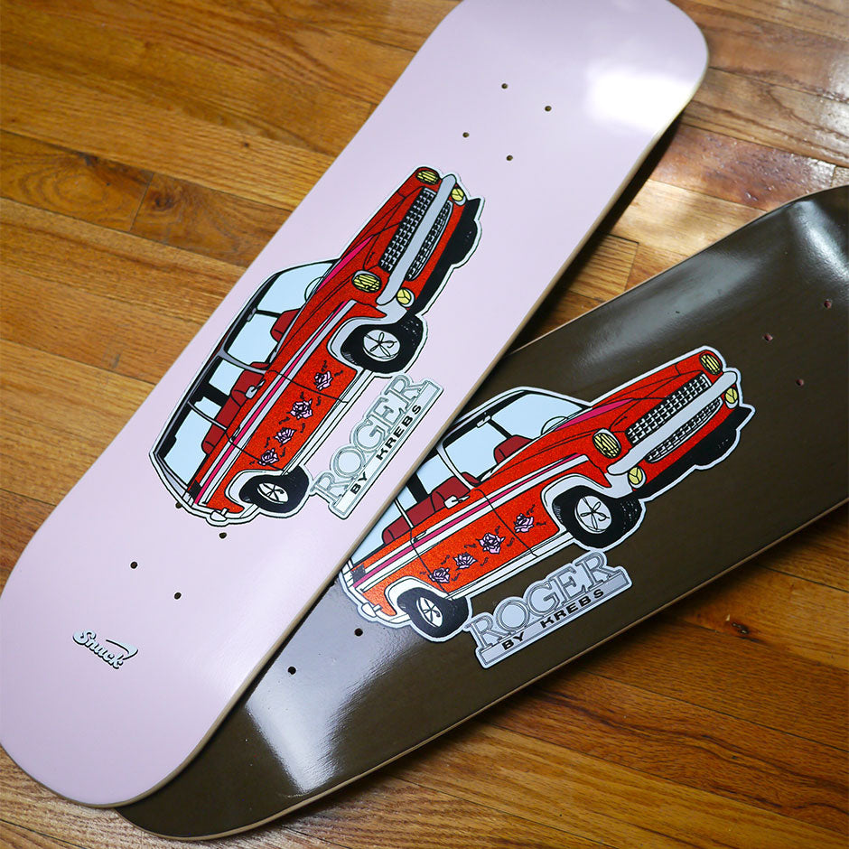Snack Krebs Roger's Whip tavola skateboard 8.0 nera