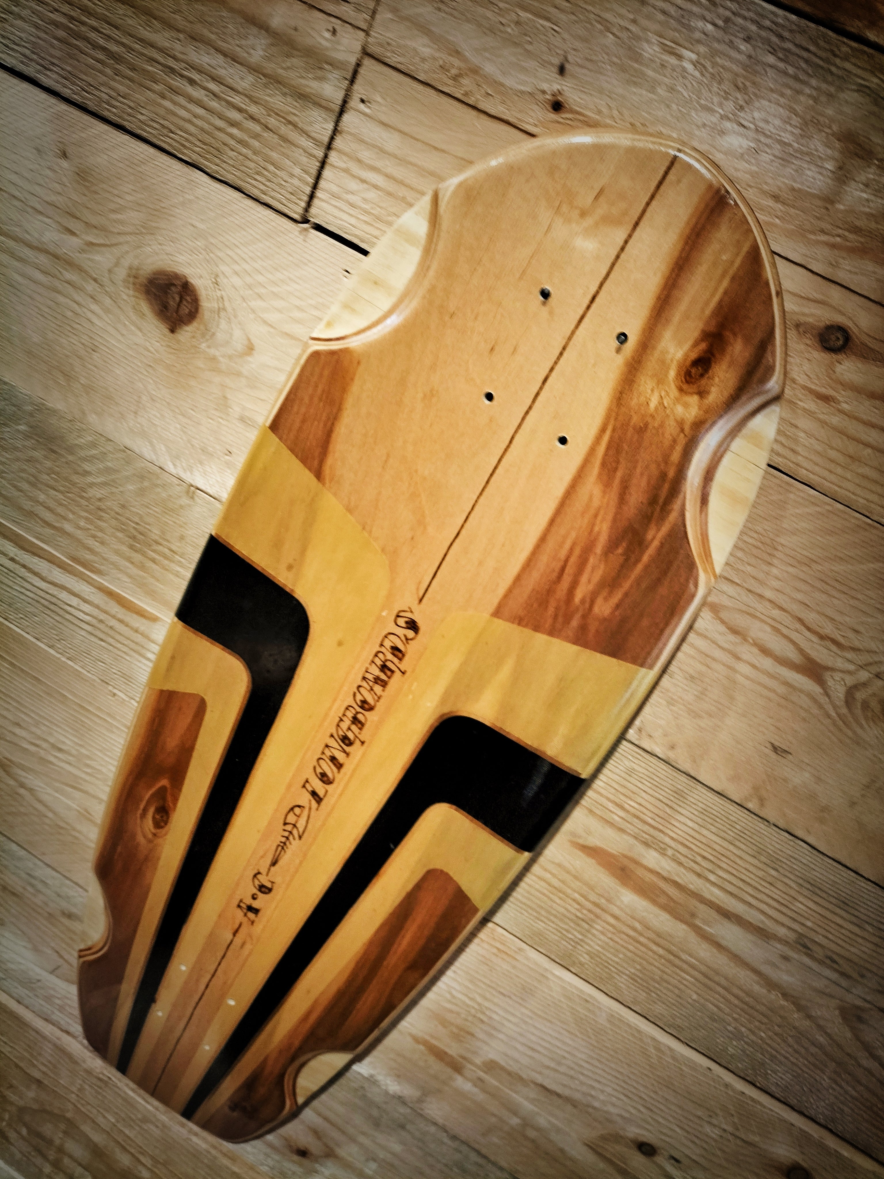 AC Longboards Gold Surfsk8 surfskate 30.7" bamboo