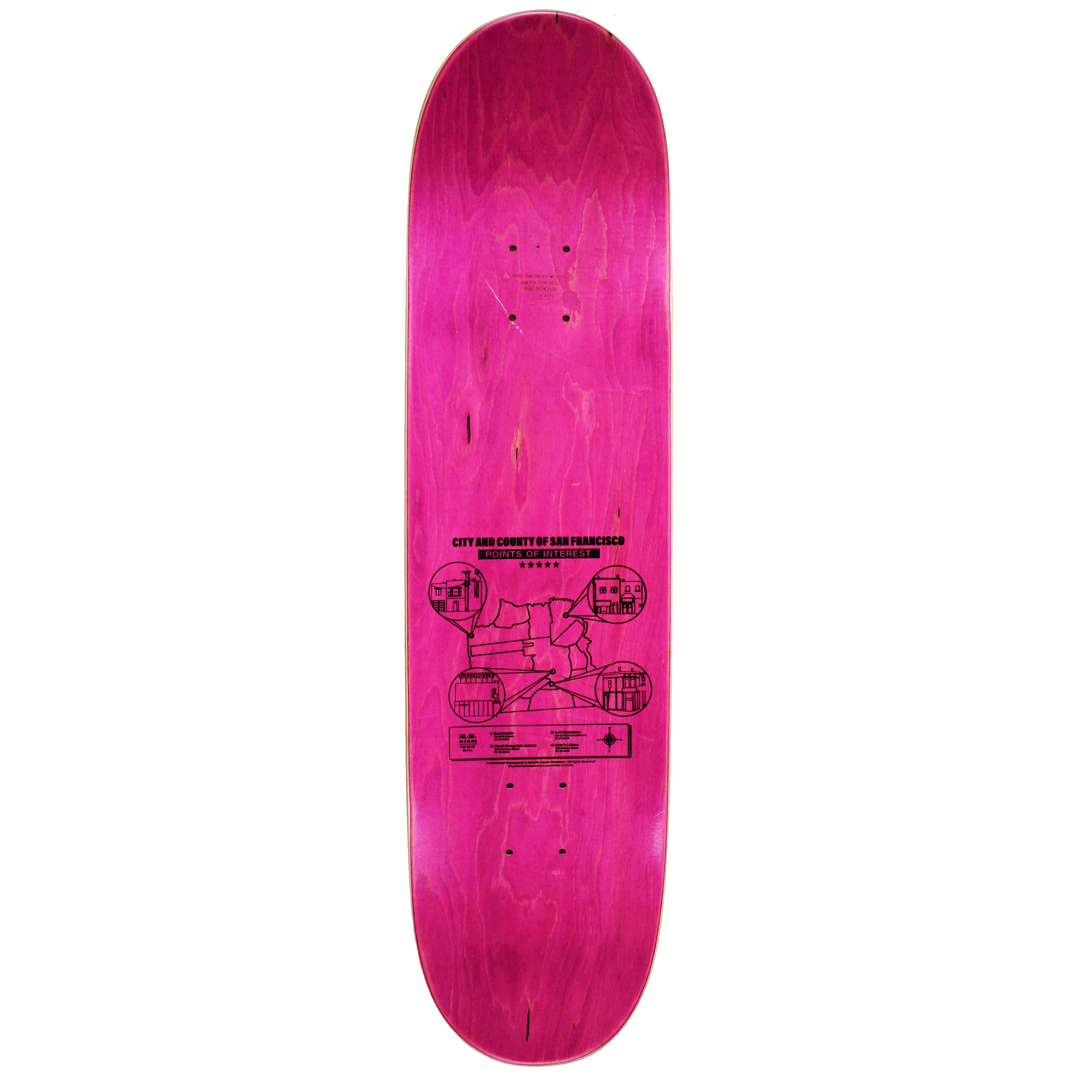 Snack Williams 49er tavola skateboard 8.25 con grip