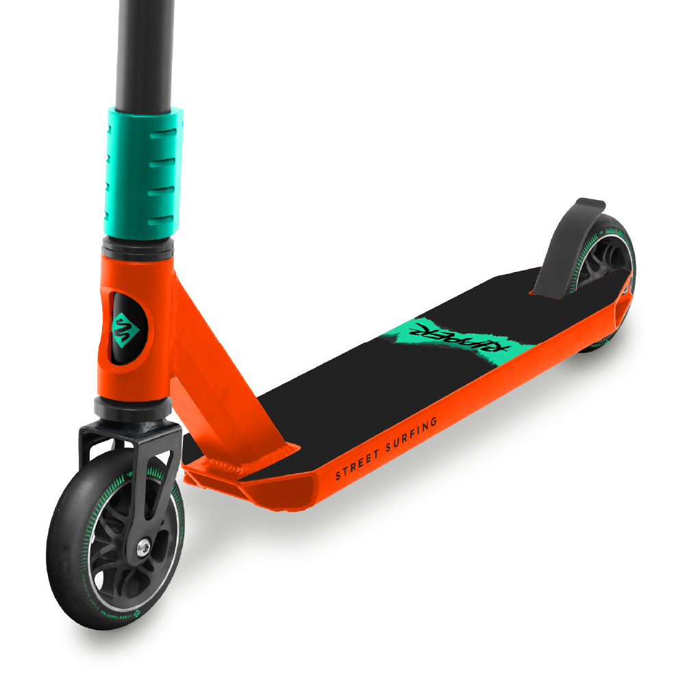 Street Surfing Ripper Orange Renegade monopattino stunt arancio