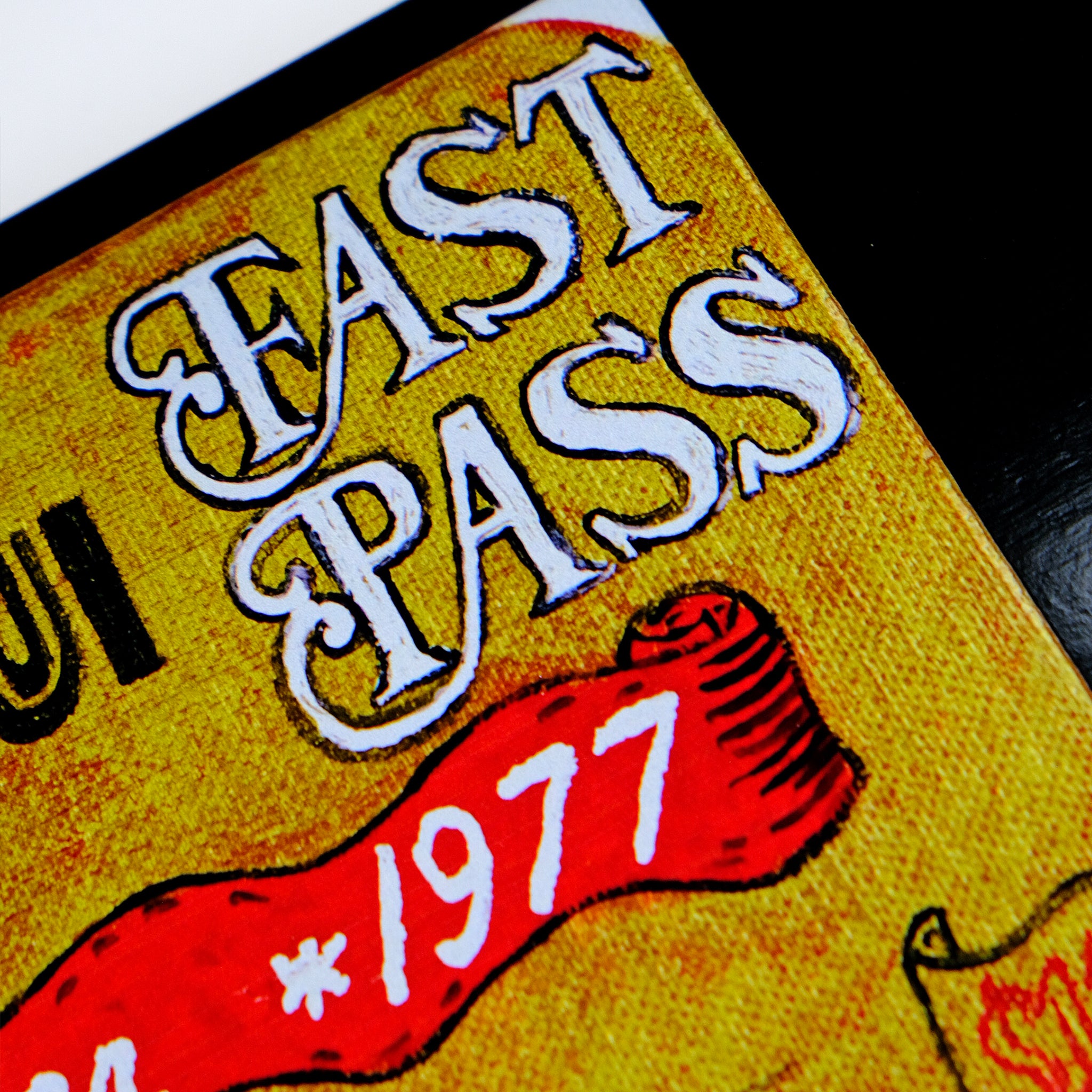 Snack Krebs Fast Pass November 1977 tavola skateboard 8.5 SG
