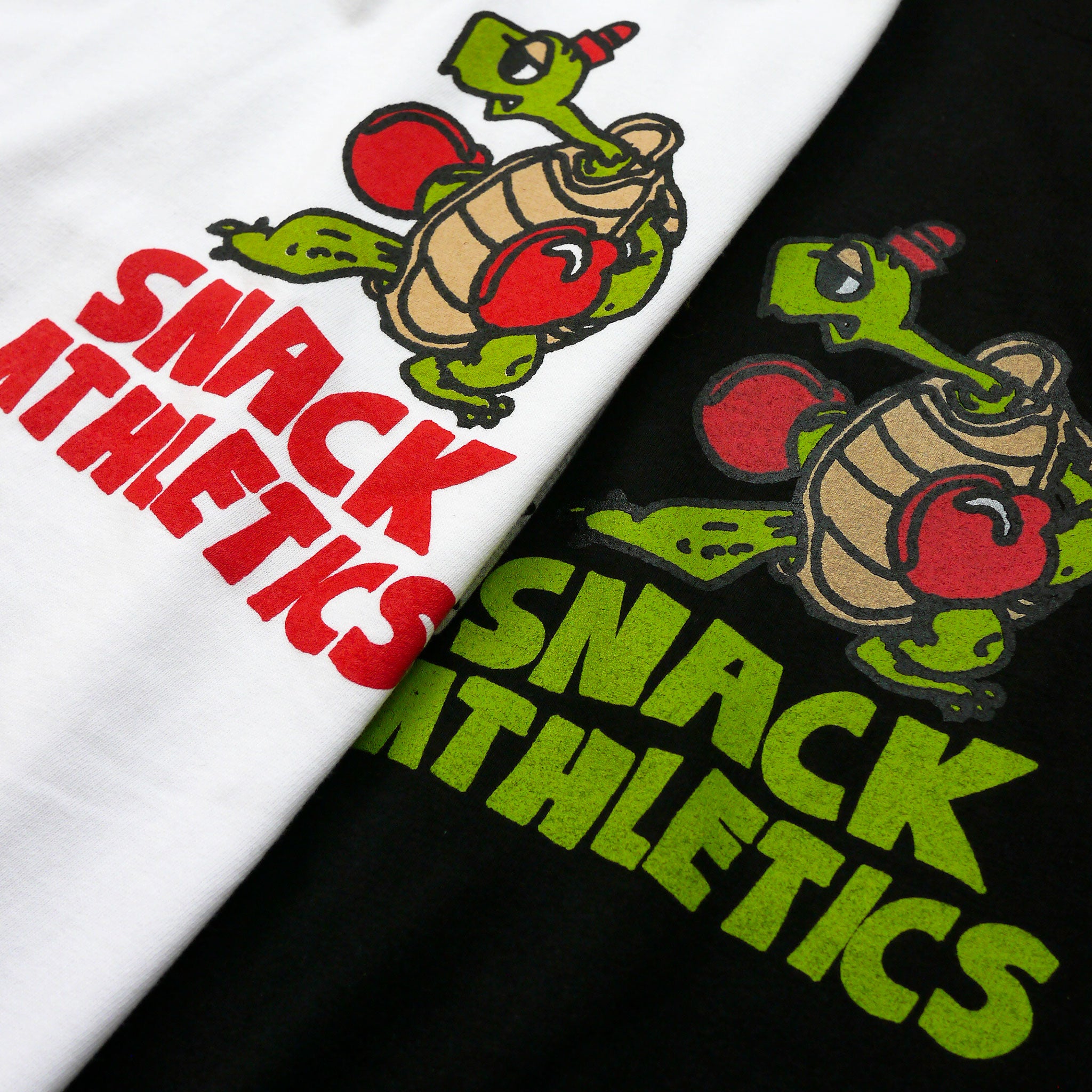 Snack Athletics T-Shirt Nera in Cotone Taglia M