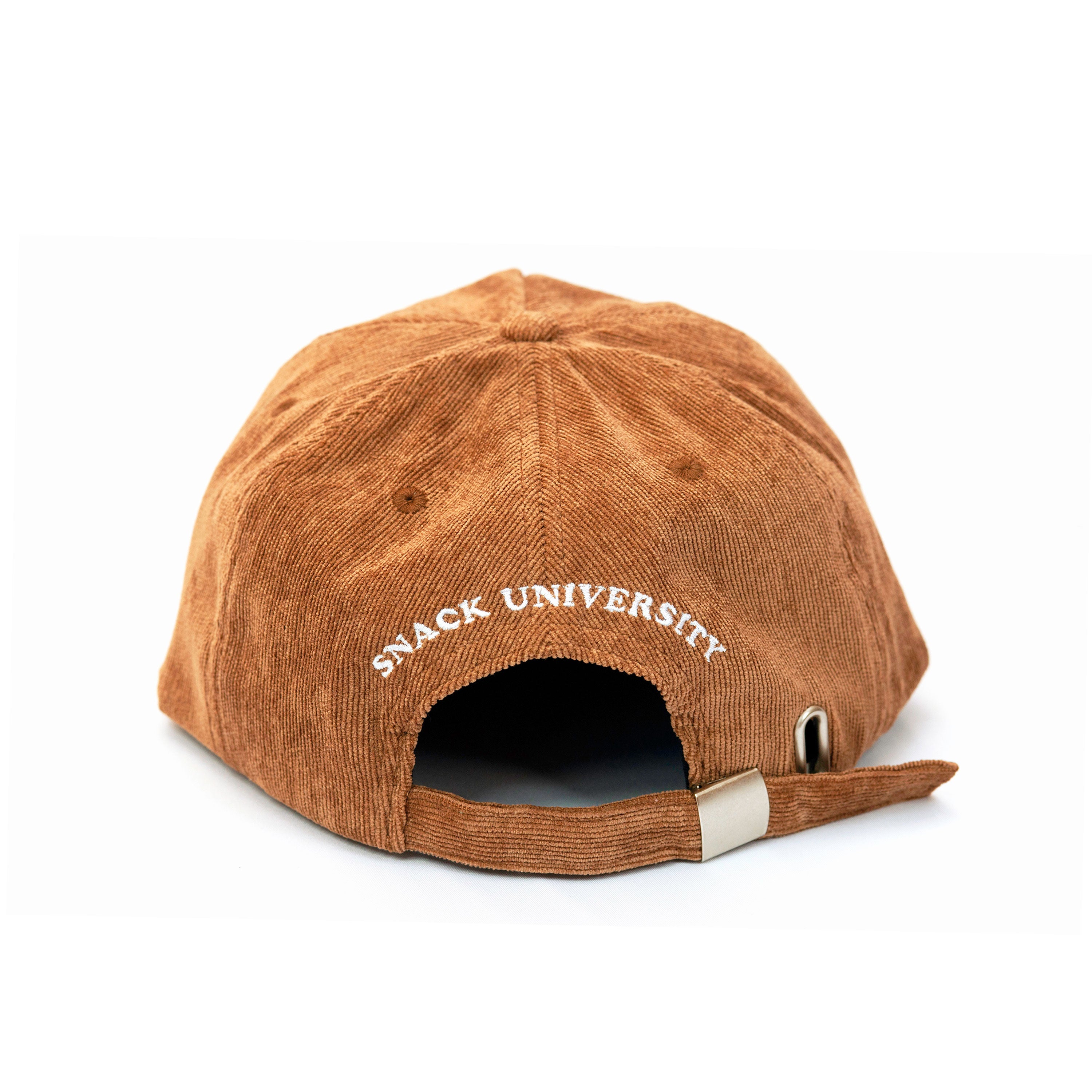 Snack University Cappello Marrone in Velluto a Coste