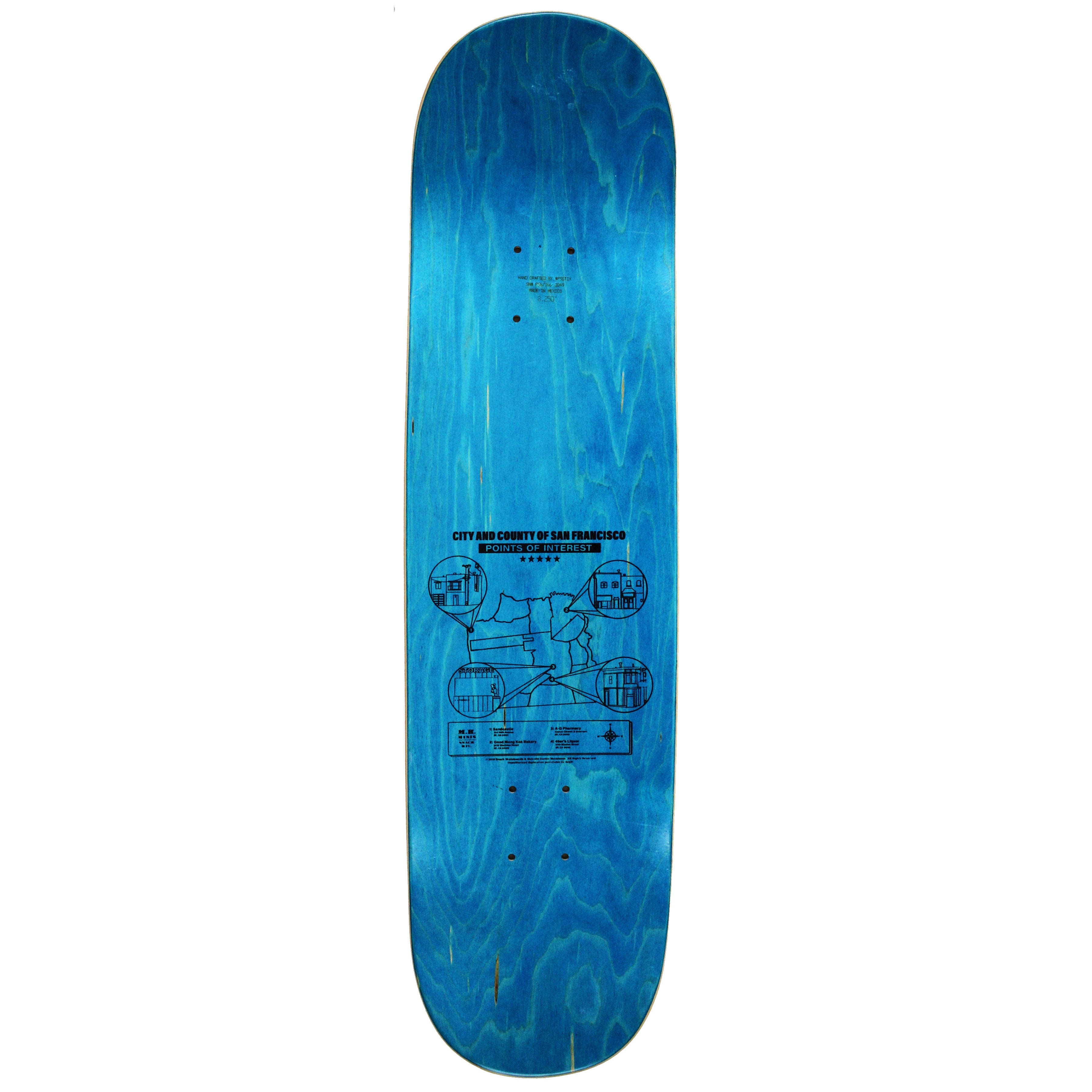 Snack Skateboarding Krebs Pharmacy deck 8.5 con grip