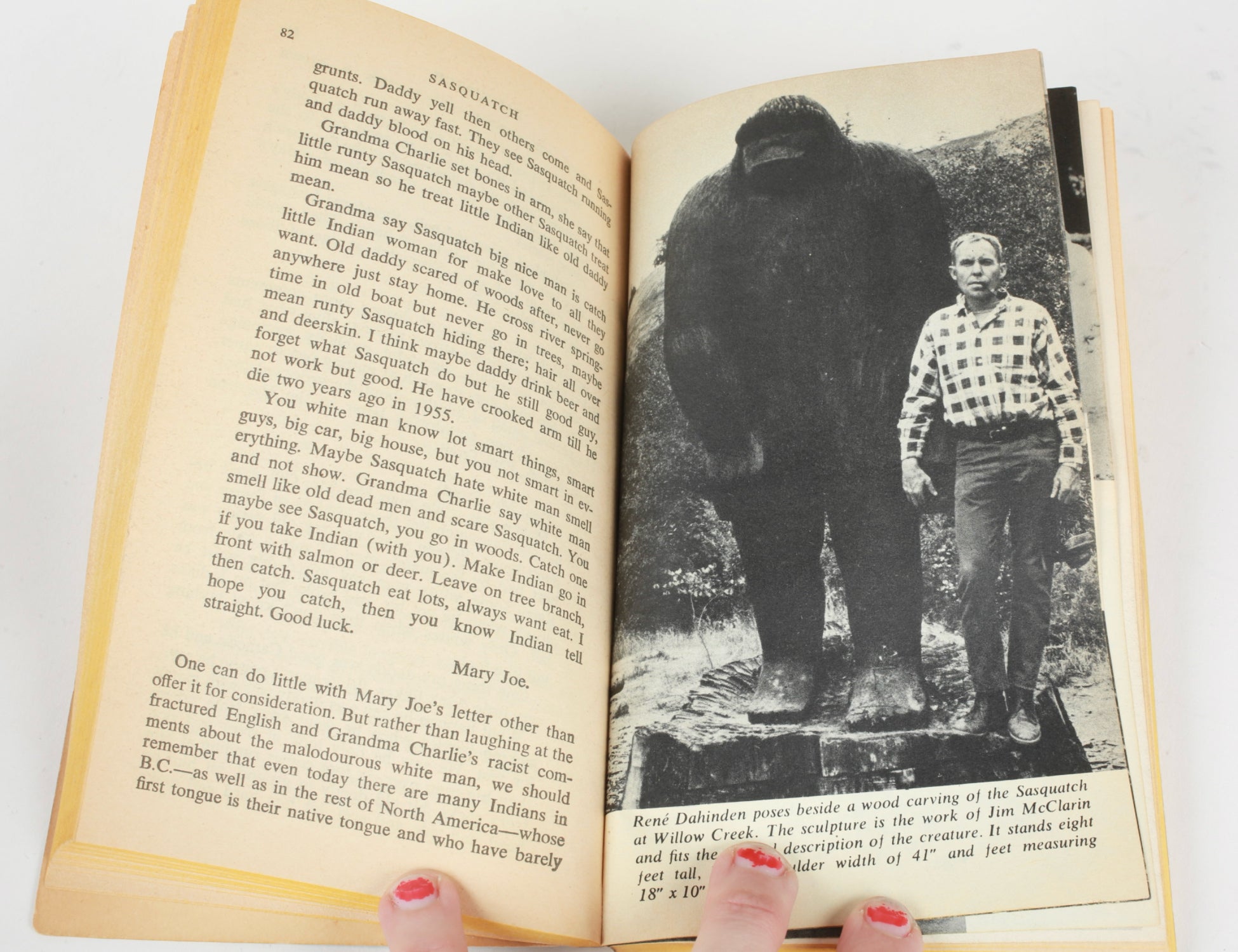 Don Hunter Sasquatch 1975 libro brossura vintage