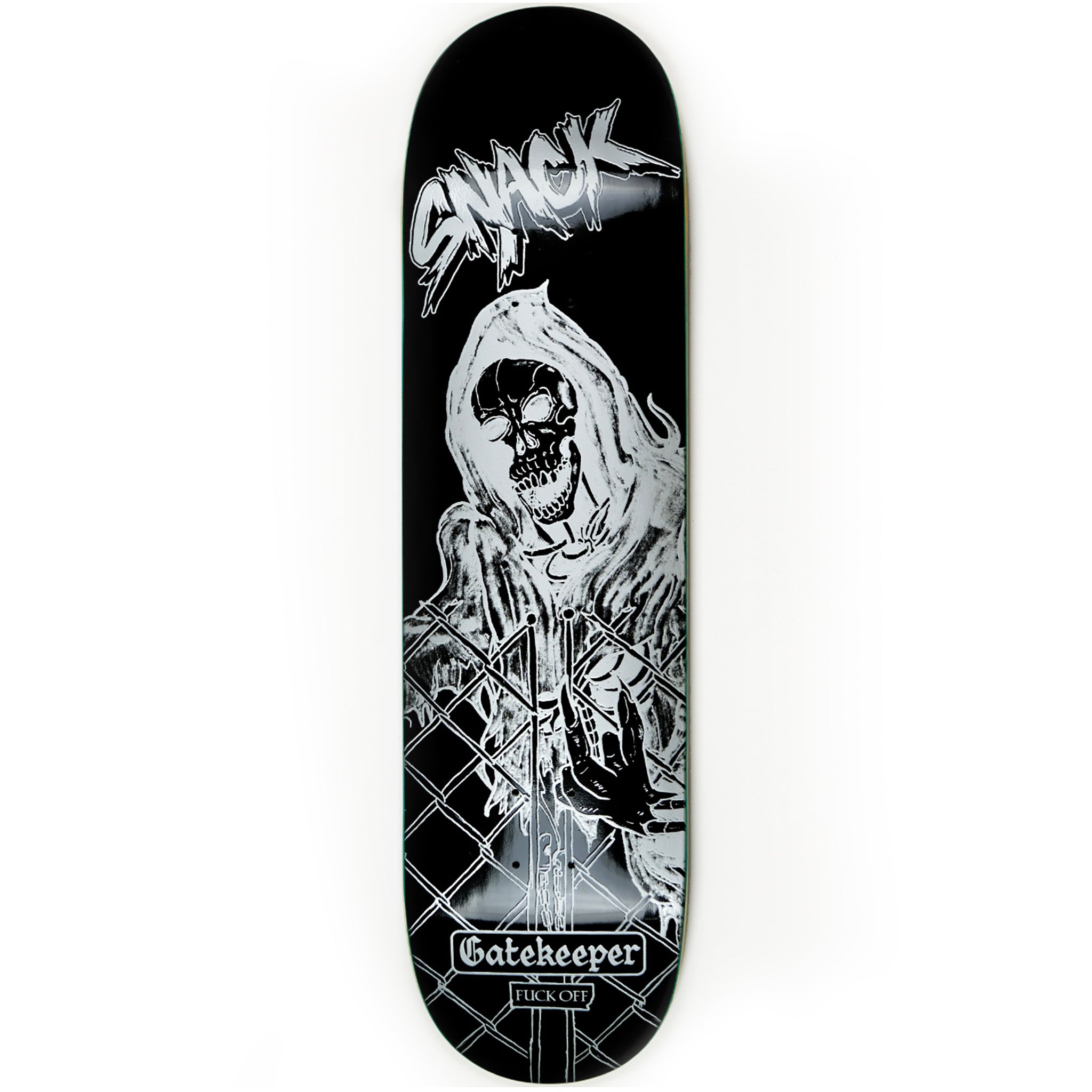 Snack Gatekeeper tavola skate 8.38" nera 3D