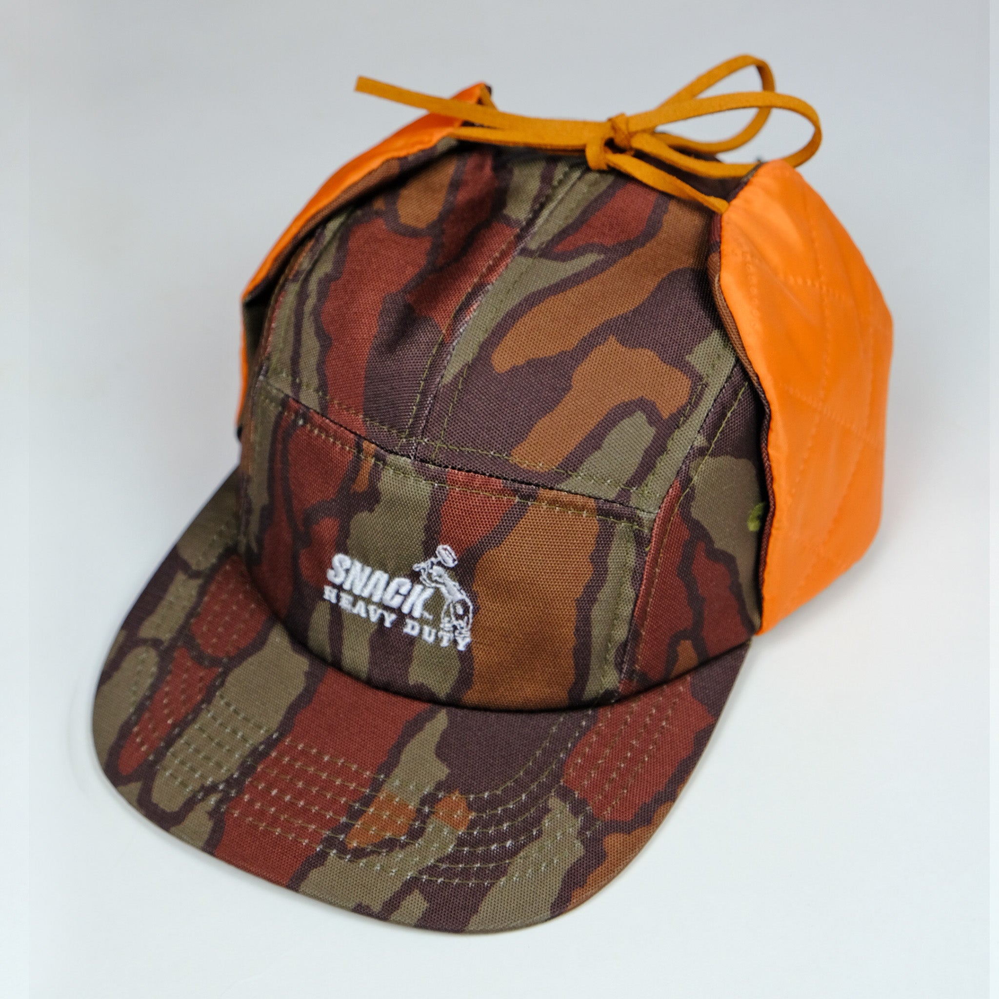 Snack Bark Camo cappello paraorecchie canvas