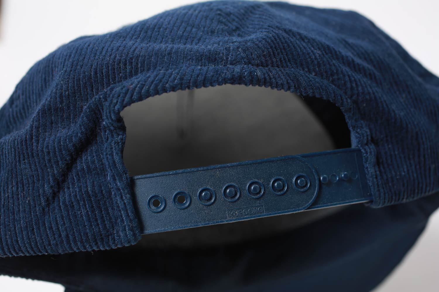 Illinois Bell Telephone Corduroy cappello snapback navy velluto