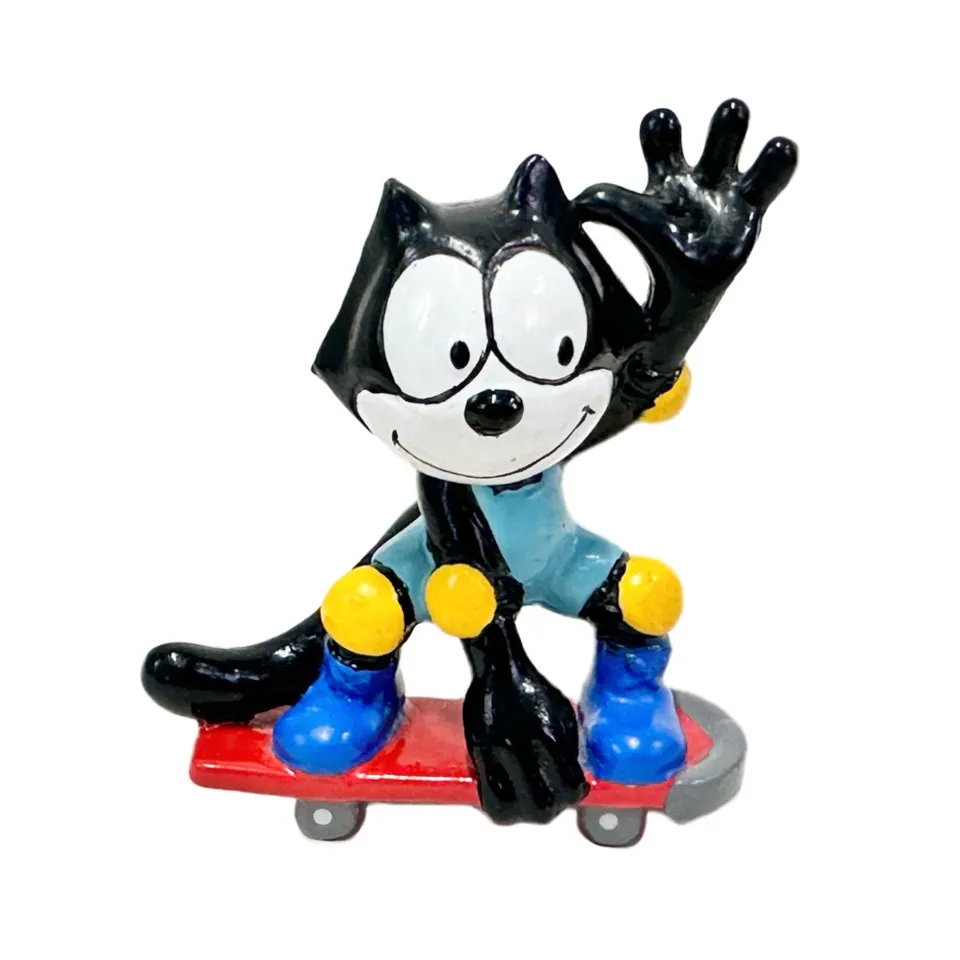 Felix the Cat 1989 giocattolo skateboard vinile