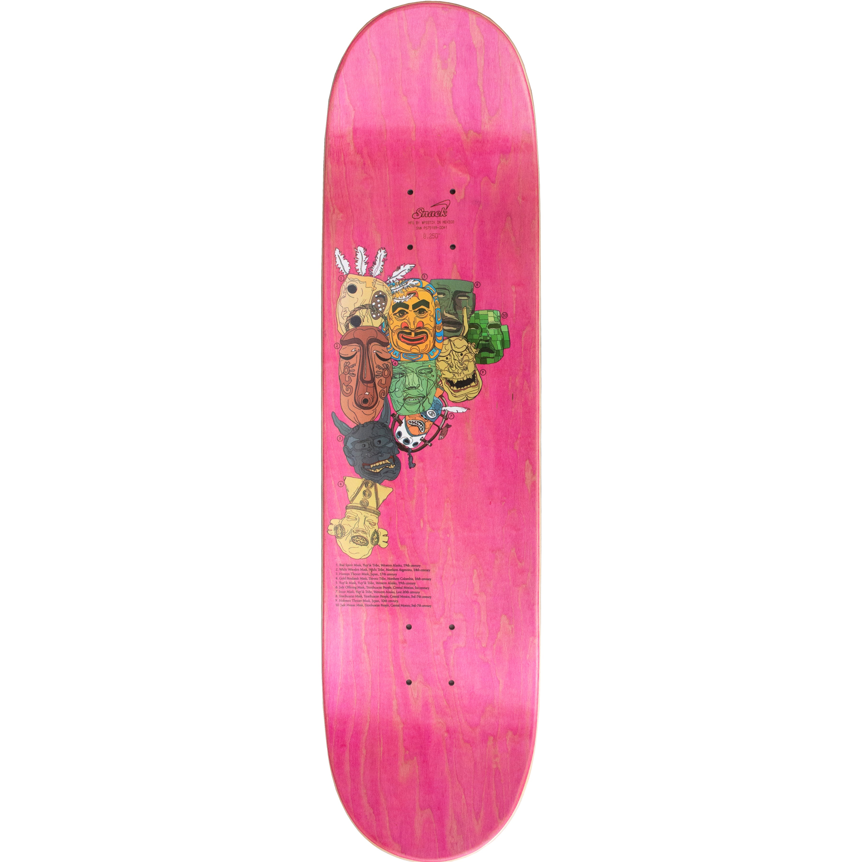 Snack Cullen Mask tavola skate acero