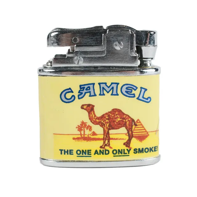 Camel Zenith accendino a butano blu 1995