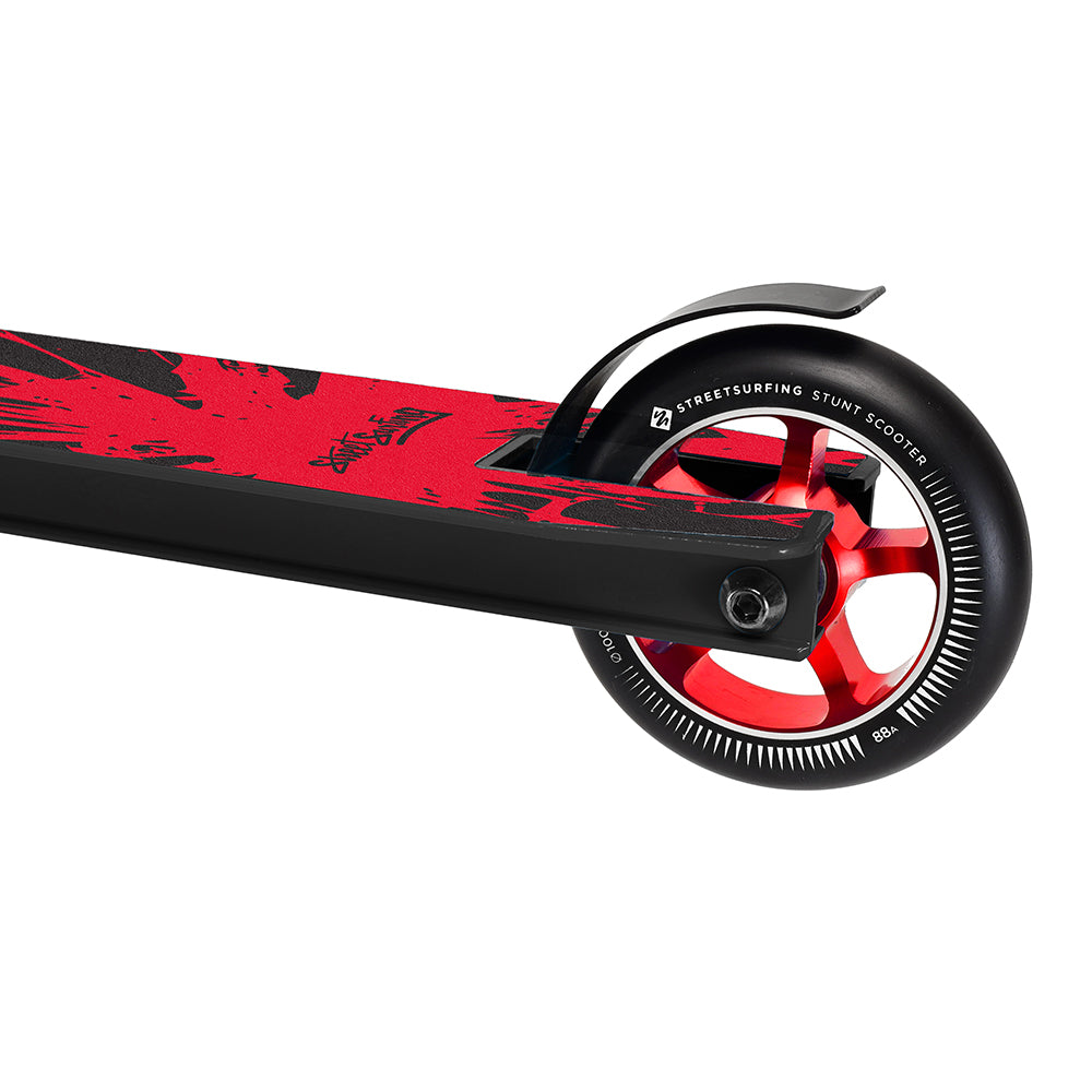 Street Surfing Torpedo monopattino stunt Cracked Red