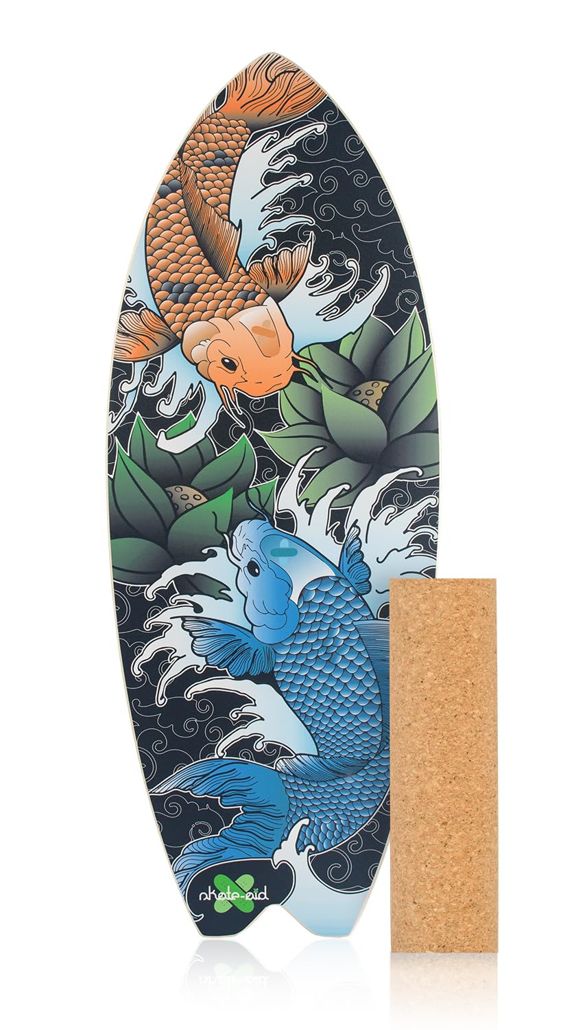 Jucker Hawaii Homerider Skate Aid balance board legno rullo sughero