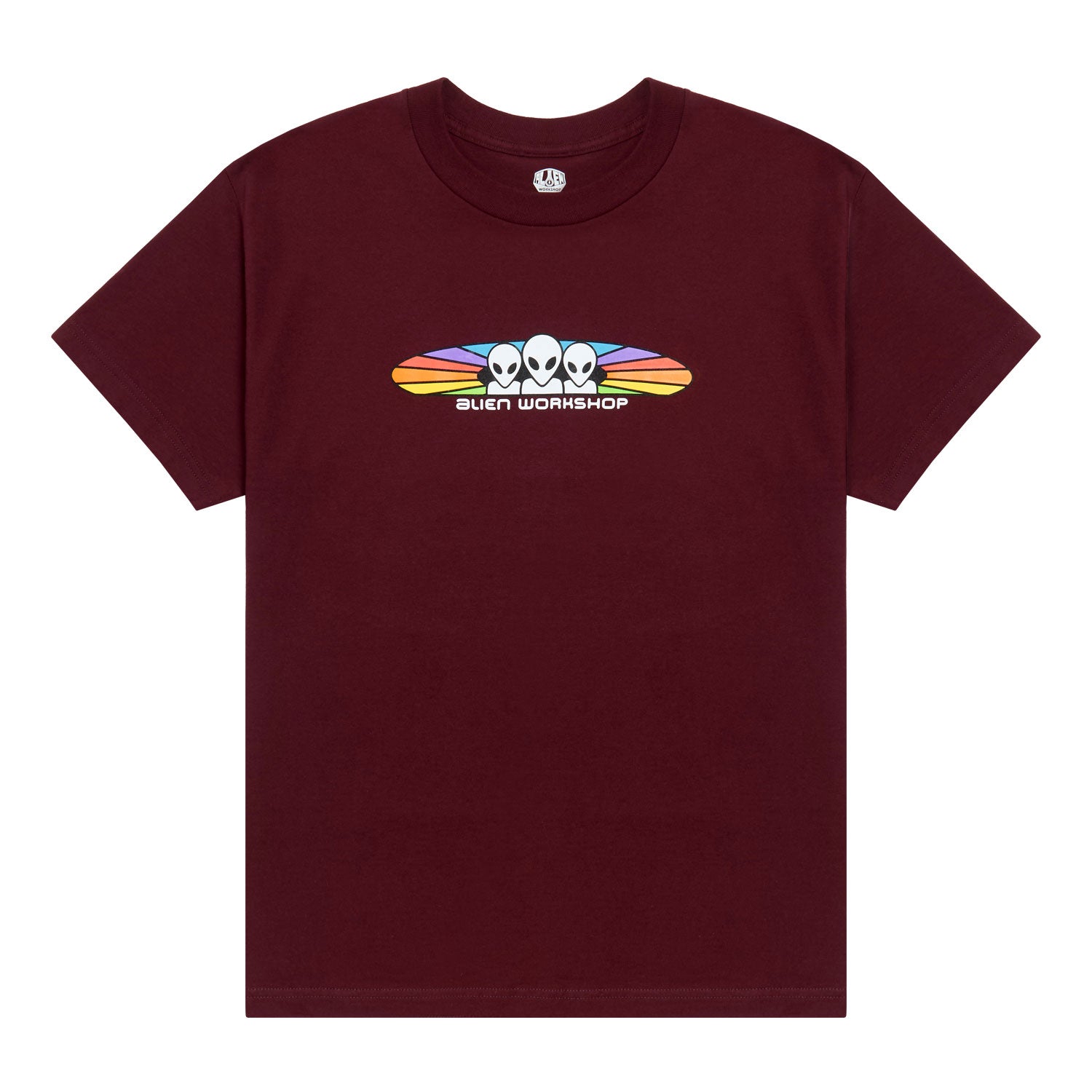 Alien Workshop Spectrum maglietta bordeaux cotone