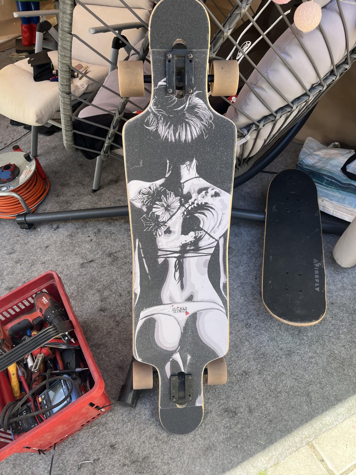 Jucker Hawaii Wahine griptape antiscivolo 33x9 nero