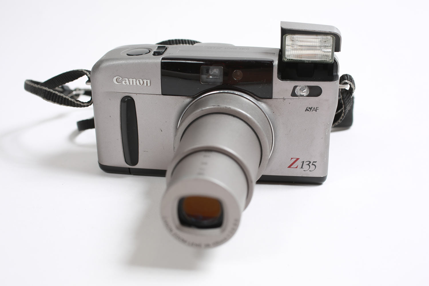 Canon Z-135 fotocamera 35mm autofocus zoom con custodia