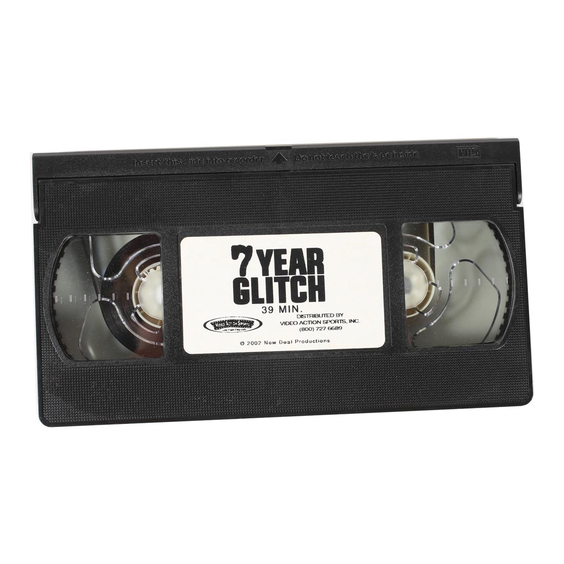 New Deal 7 Year Glitch videocassetta VHS skate vintage