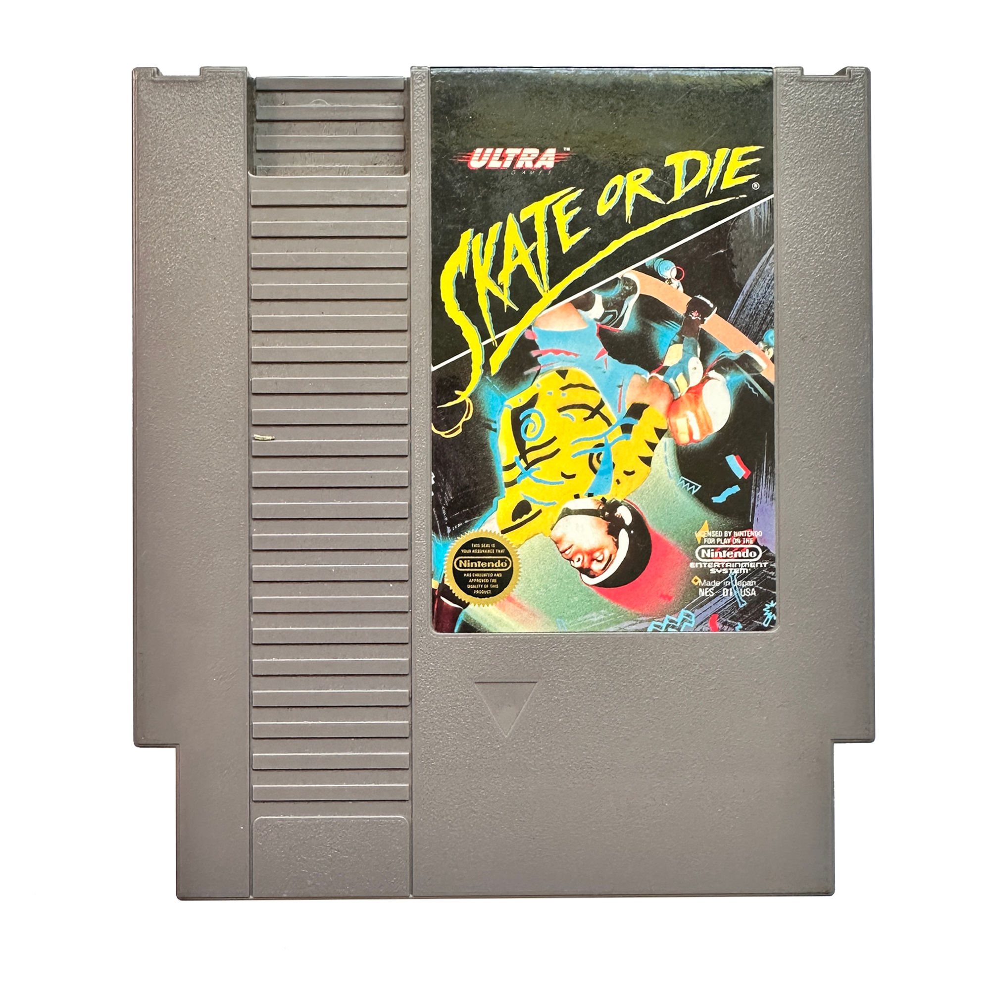 Nintendo Skate or Die cartuccia gioco NES