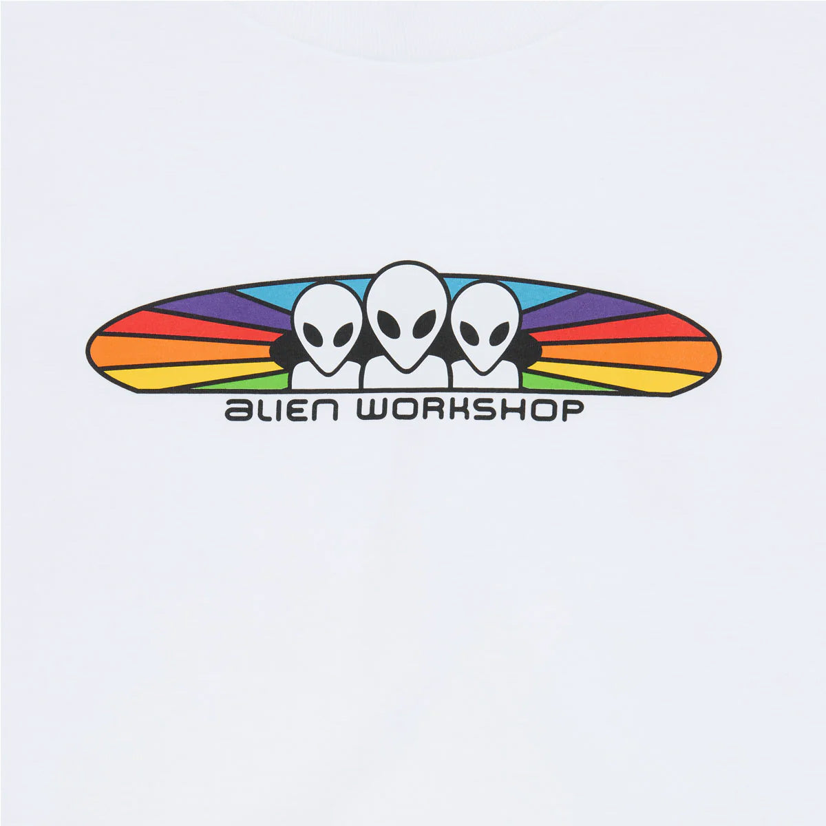 Alien Workshop Spectrum t-shirt bianca cotone manica corta