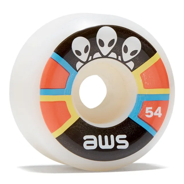 Alien Workshop Triad 97a ruote skate bianche 54mm